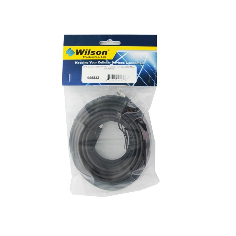 Wilson 30' RG58 Coax Cable SMA Male / SMA Female